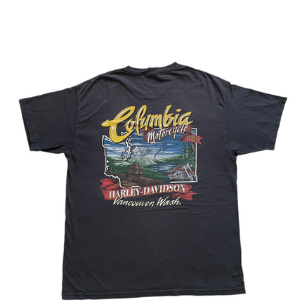 Harley-davidson columbia motorcycle vancouver, wash. Tee