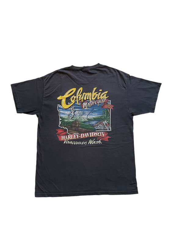 Harley-davidson columbia motorcycle vancouver, wash. Tee