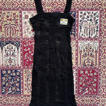 Moschino knitted see through dress