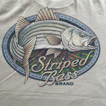 Striped bass brand tee