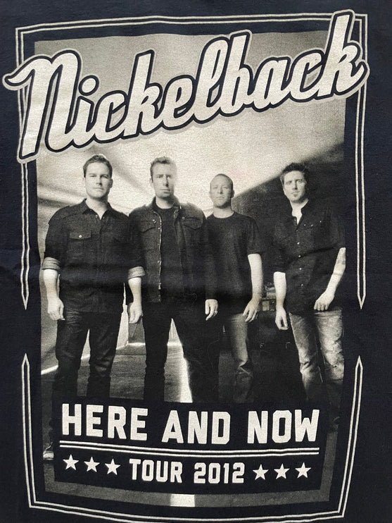 2012 nickelback here and now tour tee