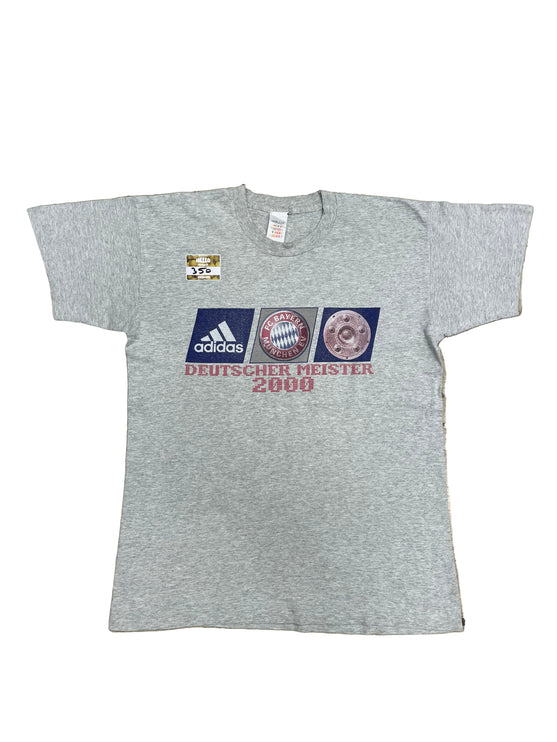 2000 f.c.bayern munchen deutscher meister single-stitched tee