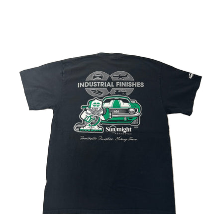 Sun might abrasives tee