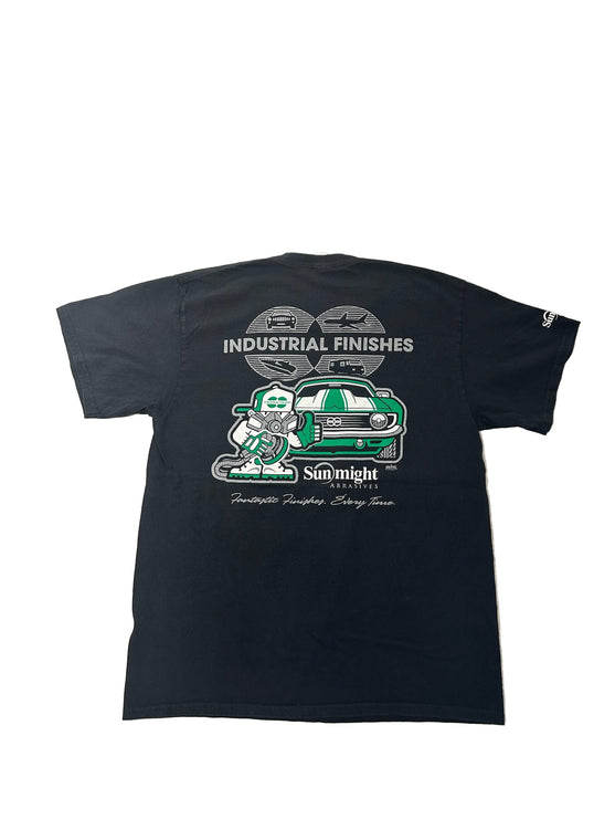 Sun might abrasives tee