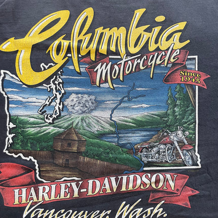 Harley-davidson columbia motorcycle vancouver, wash. Tee