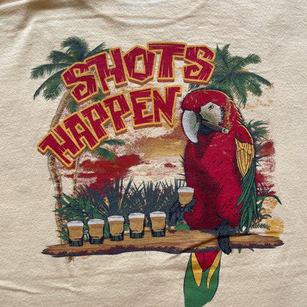 Parrot shots happen tee