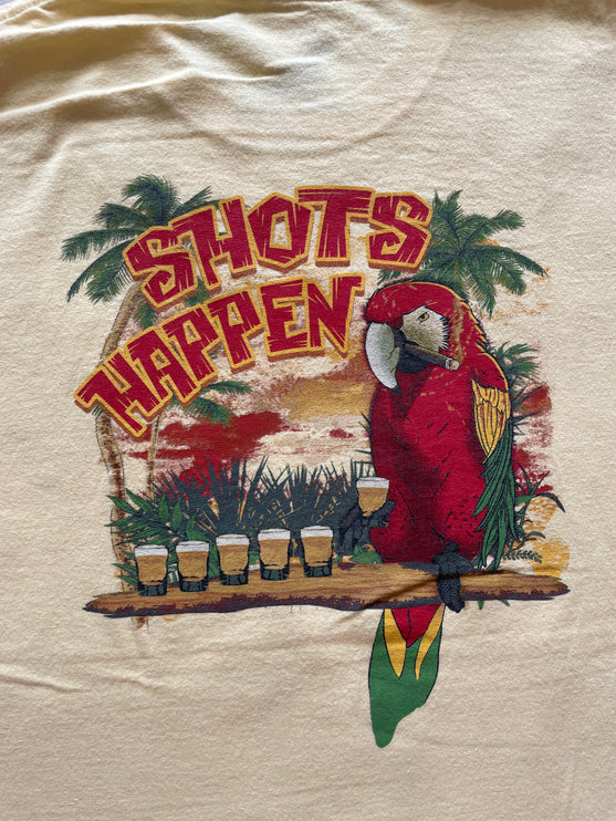 Parrot shots happen tee