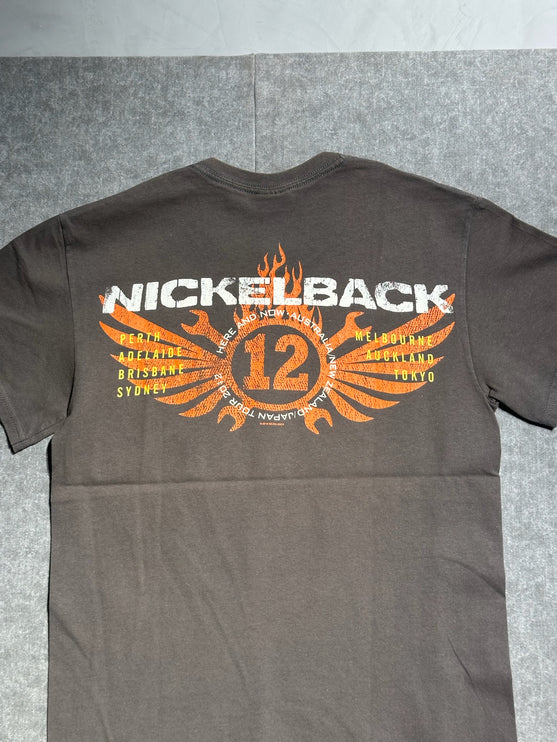 2012 nickelback here and now tour tee