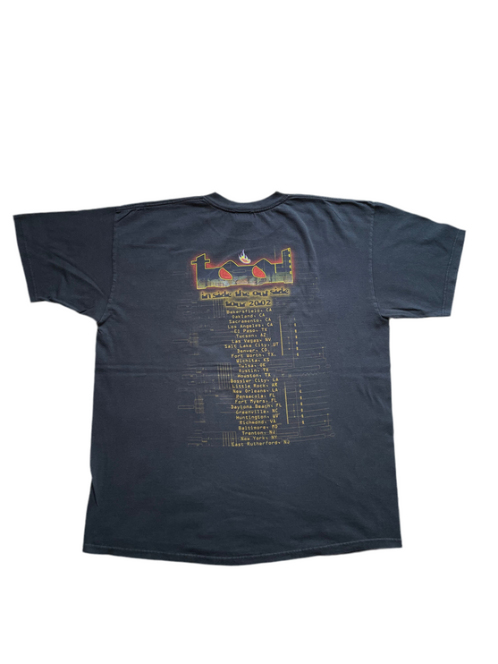 2002 tool inside the outside tour tee