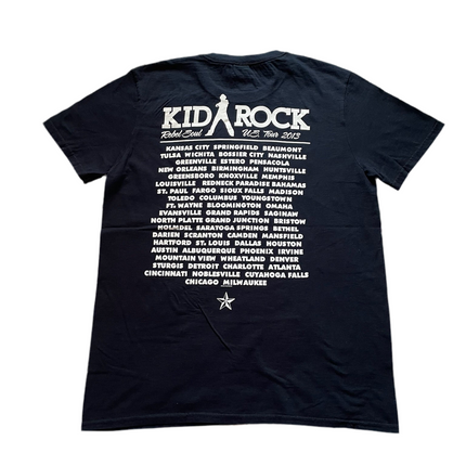 Kid Rock Rebel Soul U.S. Tour 2013 tee