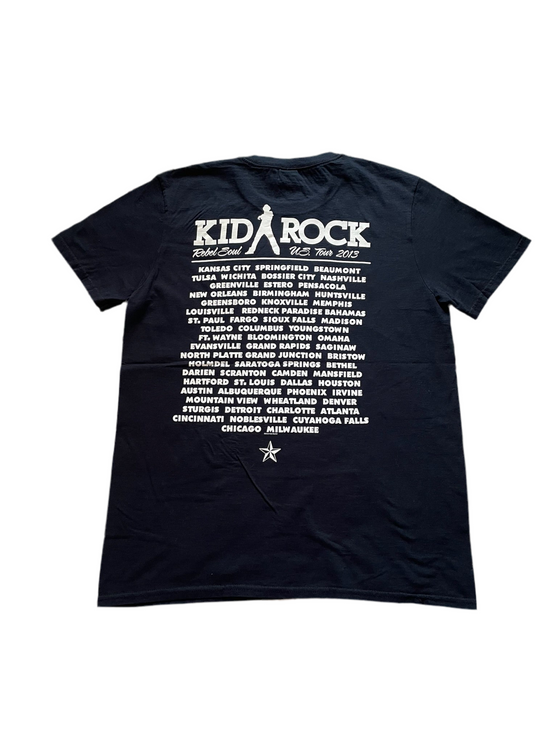 Kid Rock Rebel Soul U.S. Tour 2013 tee