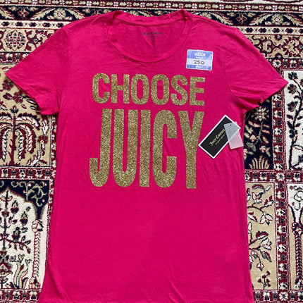 Choose juicy tee with tags