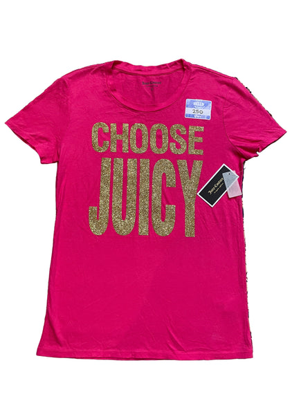 Choose juicy tee with tags