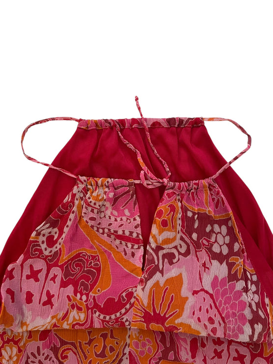 Undeuxtrois Pink chiffon dress