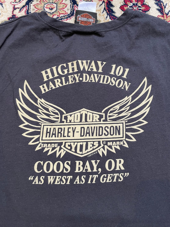 2013 Harley-davidson genuine oil women’s tee