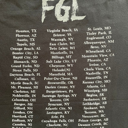 Florida Georgia line tour tee