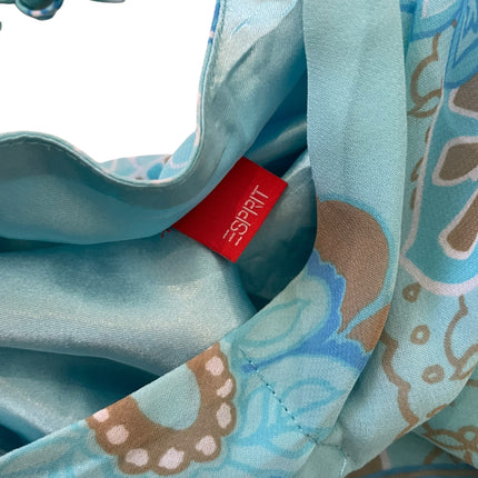 Espirit blue chiffon dress