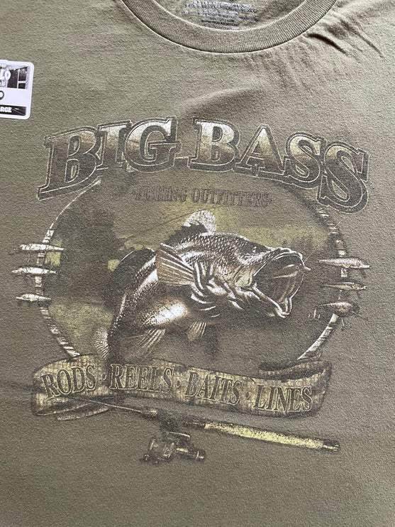 Big bass fishing outfitters tee