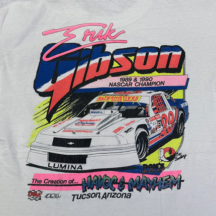 90s nascar eric gibson Single-stitched tee