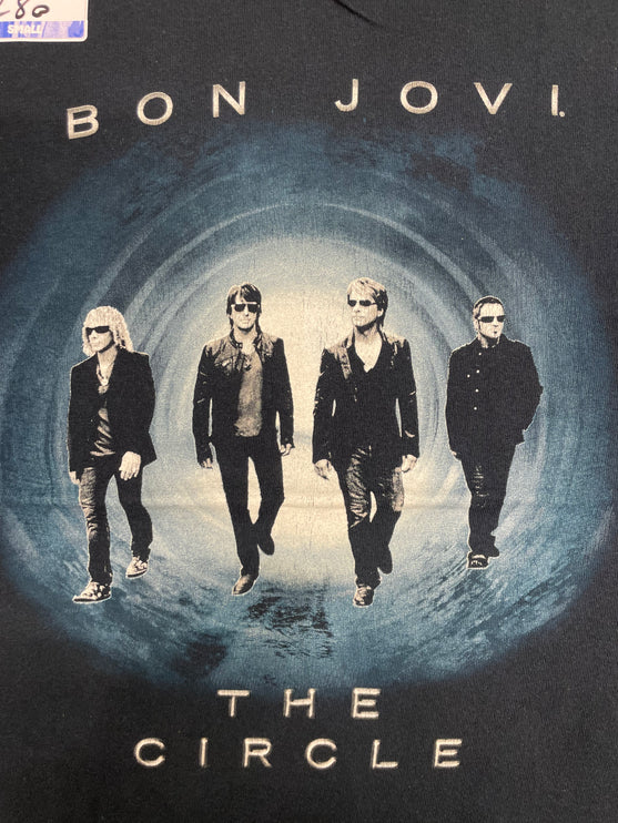 2010-11 bon jovi the circle tour tee