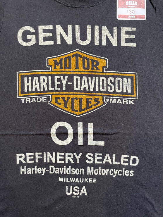 2013 Harley-davidson genuine oil women’s tee