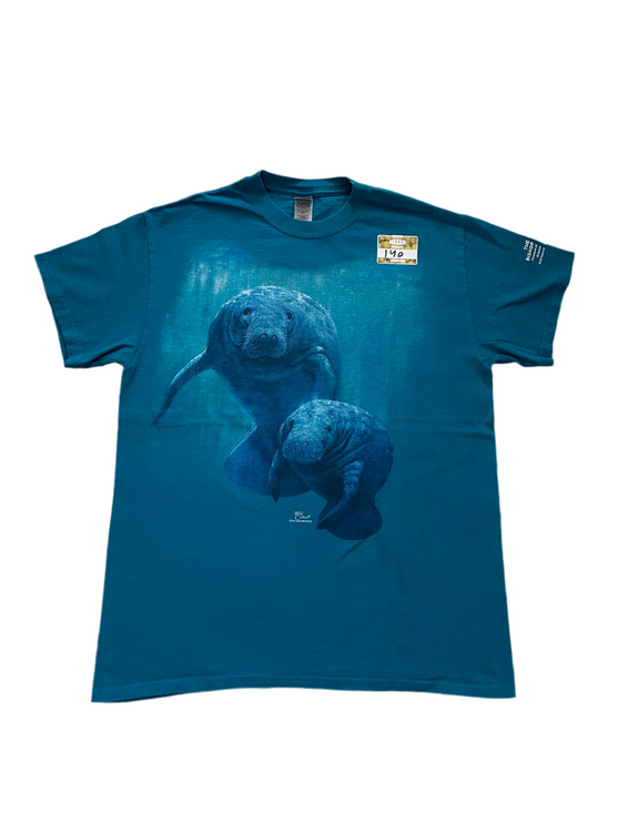 2013 The Bishop Aquatic Sea Cow print tee