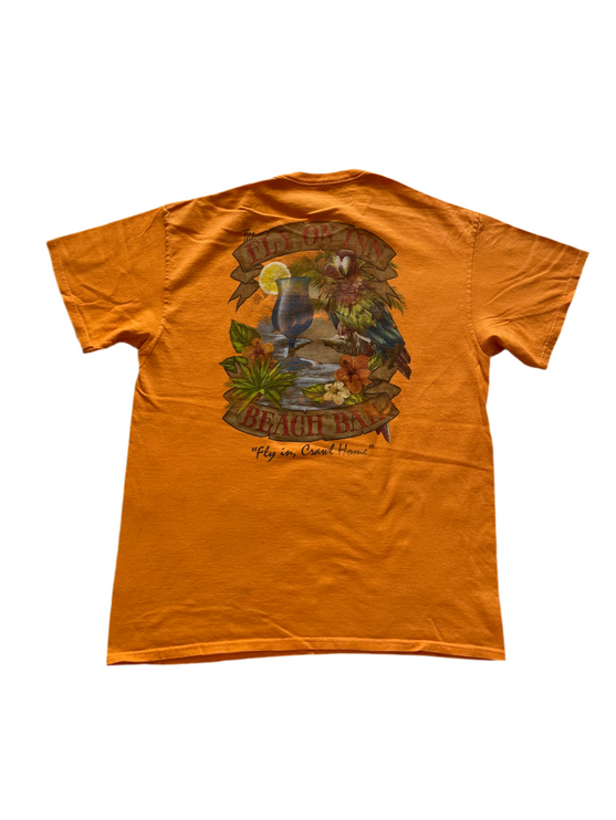 Fly on inn beach bar tee