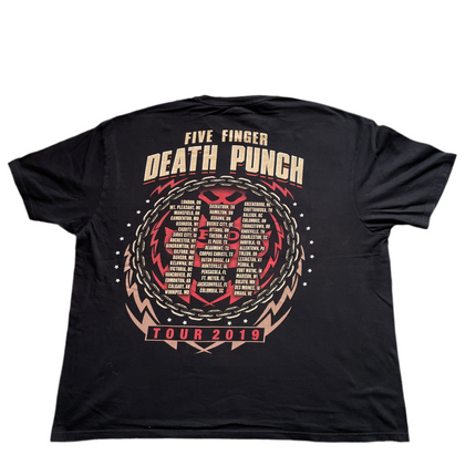 Five finger death punch got your six tour tee