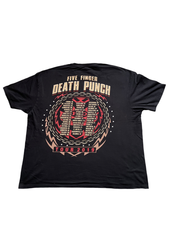 Five finger death punch got your six tour tee