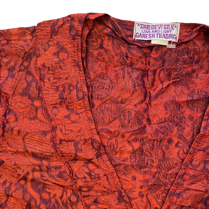 Pure indian silk top