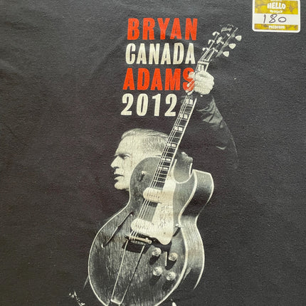 Bryan Adams Canada 2012 tour tee