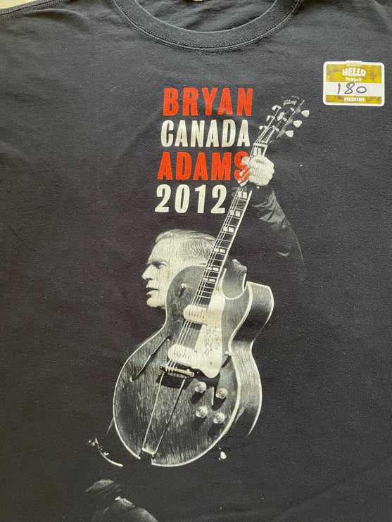 Bryan Adams Canada 2012 tour tee