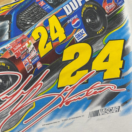 Very rare 2001 jeff gordon du pont motorsports tee