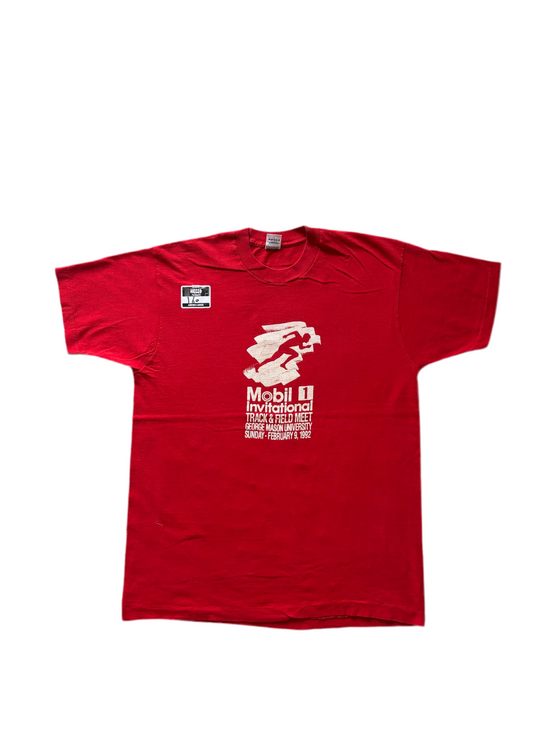 1992 Mobil 1 Invitational Track & Field Meet tee