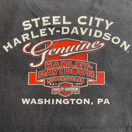 Harley-davidson steel city Washington, pa. Tee