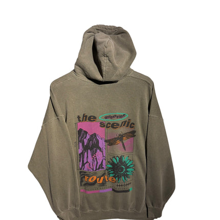 The Scenic Route Embroidered Graphic Pullover Hoodie