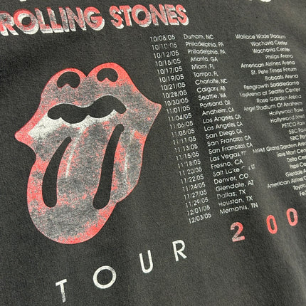 ROLLING STONES bigger bang 2005 tour tshirt