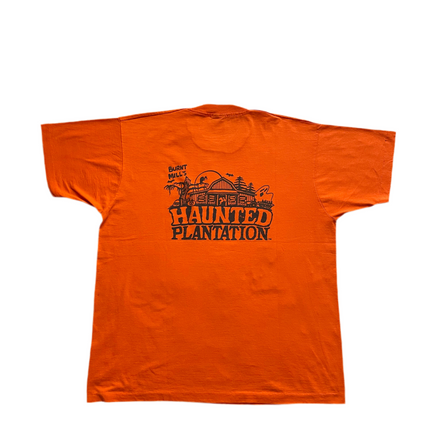 Haunted plantation single-stitched cast member tee