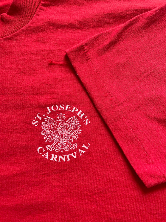 Single-stitched st. Joseph’s carnival tee