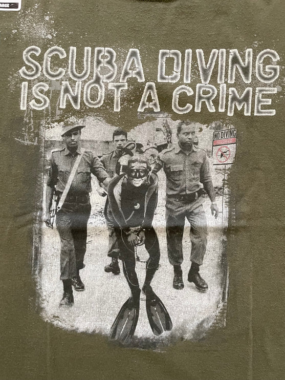 Scuba diving is not a crime tee