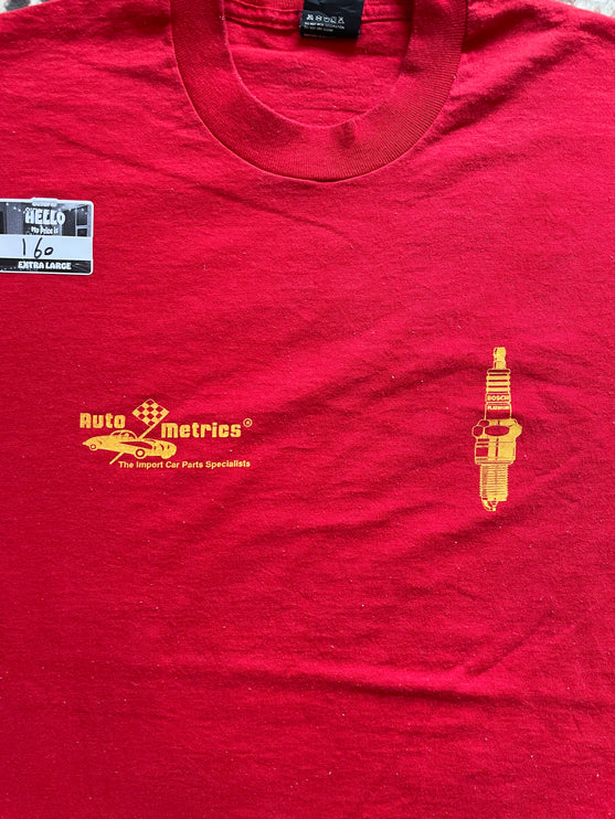 Auto metrics single-stitched tee