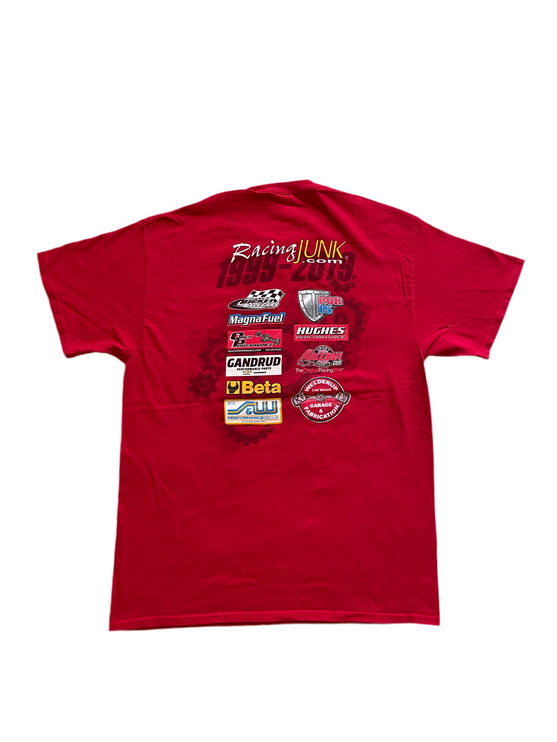 Racing junk .com tee