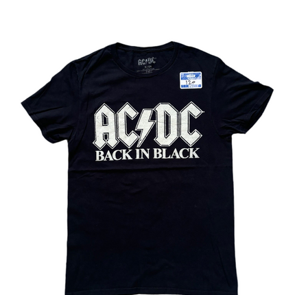 ACDC Back in Black tee