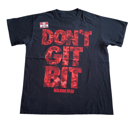2010 the walking dead don’t git bit tee