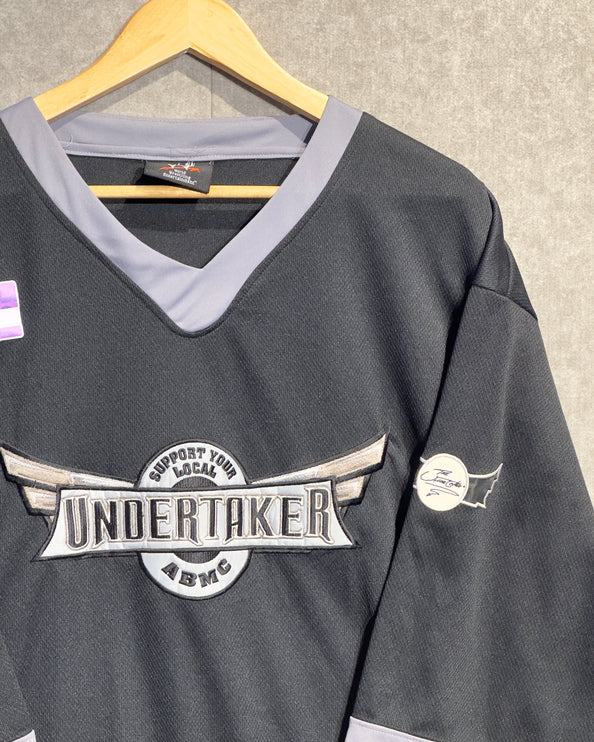 The undertaker “support your local” hockey jersey