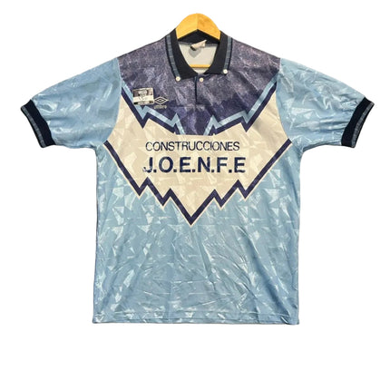 Vintage Umbro Football Jersey Construcciones J.O.E.N.F.E Sponsor #11