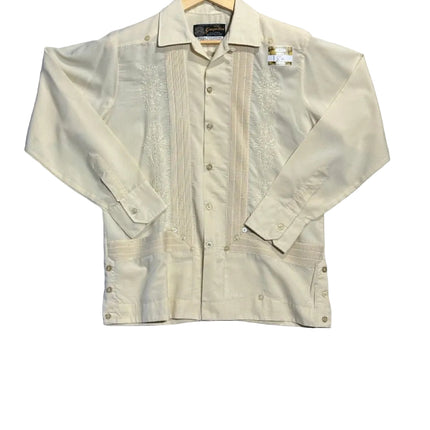 Vintage Guayabera Long Sleeve Shirt Guapo Loco