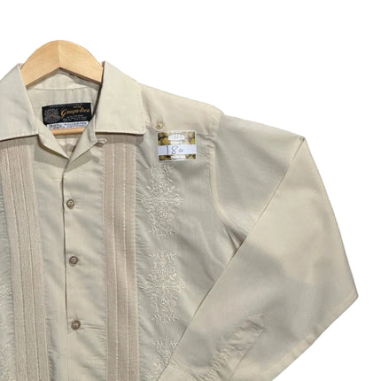 Vintage Guayabera Long Sleeve Shirt Guapo Loco