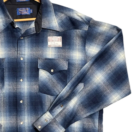 Pendleton 90’s Wool Plaid Western Shirt