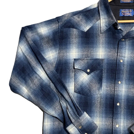 Pendleton 90’s Wool Plaid Western Shirt